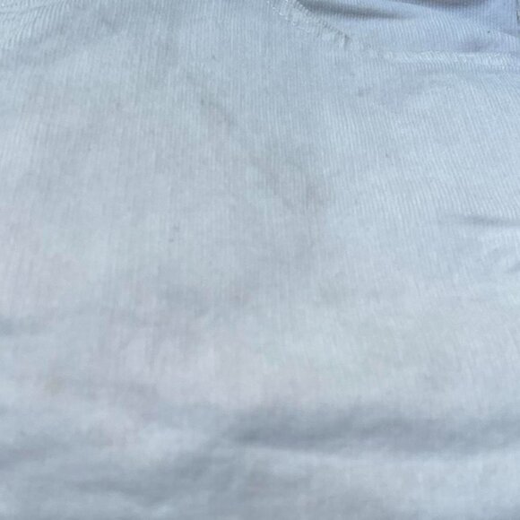 White Corduroy Lauren Ralph Lauren Straight Leg Pants, Womens Size 8 Pants - Picture 7 of 8